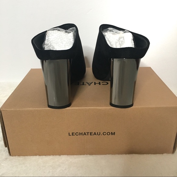 Le Chateau Pointy Toe Mules - Picture 3 of 7